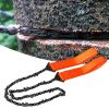 Portable Survival Chain Saw; Pocket Camping Hiking Tool; Outdoor Hand Wire Saw