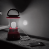 LED Outdoor Lantern with USB Charging Red