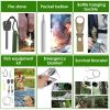 47Pcs Emergency Survival Kit Survival EDC Gear Equipment Tool