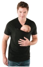 Leisure mother kangaroo multifunction vest (Option: Black-3XL-Men)