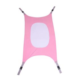 Portable Detachable Crib For Children's Home Comfort (Color: pink)