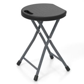 Folding Stool with Built-in Handle for Adults (Pieces: 1 Piece)